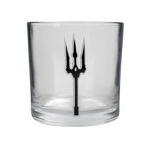 Copo De Whisky Vidro Exú Tridente Trabalhado 300 Ml