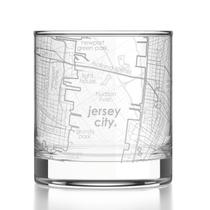 Copo de Whisky Well Told com Mapa de Jersey City 325 ml Copo de Whisky Well Told com Mapa de Jersey City 325 ml