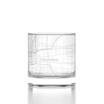 Copo de Whisky Well Told Mapa de Columbus Ohio 325ml Copo de Whisky Well Told Mapa de Columbus Ohio 325ml