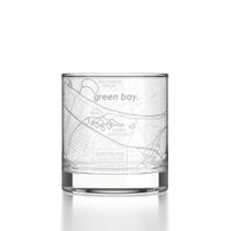 Copo de Whisky Well Told Mapa de Green Bay 325ml Transparente Copo de Whisky Well Told Mapa de Green Bay 325ml Transparente