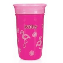 Copo Decorado 360 Graus 300ml Rosa - Nuby