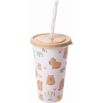 Copo Decorado Capivara Refri Fun 500ml Copo Decorado Capivara Refri Fun 500ml