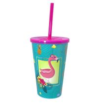 Copo Decorado Com Tampa Diversas Estampas 550ml - Usual