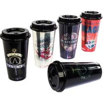 Copo Decorado HARRY Potter com Tampa 500ML