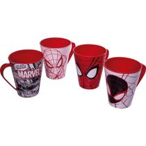 Copo Decorado HOMEM-ARANHA Caneca 360ML Plástica