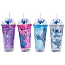 Copo Decorado STITCH C/LED/CANUDO 450ML (S) Copo Decorado STITCH C/LED/CANUDO 450ML (S)