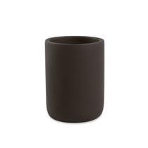 Copo Decorativo Organizador em Cimento Preto Copo Decorativo Organizador em Cimento Preto