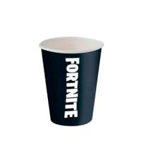 Copo Decorativo Tema Fortnite c/8 Unid. 200Ml - Festcolor