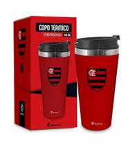 Copo Denver Flamengo Inox Vermelho 450ml