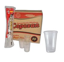 Copo Descartáveis Lisos Post Mix 330Ml - Copozan C/1000