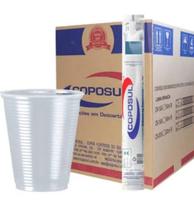 Copo descartavel 180 ml coposul com 100 unidades
