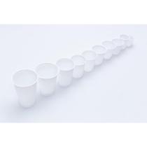 Copo Descartável 180ML Branco PS - Pacote com 100