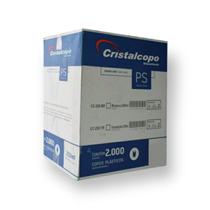 Copo Descartável 250ml Transparente Cristalcopo com 20x100 unidades Copo Descartável 250ml Transparente Cristalcopo com 20x100 unidades