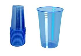 Copo Descartavel 300ml Neon Balada Azul 125un Copo Descartavel 300ml Neon Balada Azul 125un