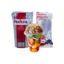 Copo Descartavel 300ml Plástico Tampa Bolha S/ Furo Luxo 80u Copo Descartavel 300ml Plástico Tampa Bolha S/ Furo Luxo 80u