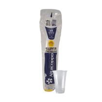 Copo Descartável 440ml Altacoppo Transparente Liso Pacote com 50 Unidades Copo Descartável 440ml Altacoppo Transparente Liso Pacote com 50 Unidades