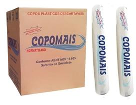 Copo descartável 500 ml com 50 unidades copomais Copo descartável 500 ml com 50 unidades copomais