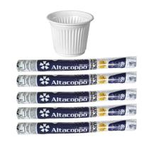 Copo Descartável Altacoppo 50Ml 100 Unidades Pratico Kit 5