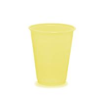 Copo Descártavel BioDegradável 200ml - Amarelo Candy - 50 unidades - Rizzo