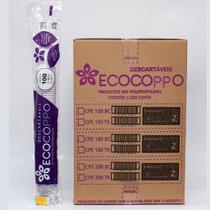 Copo Descartável Branco PP 25x100x200ml Ecocoppo