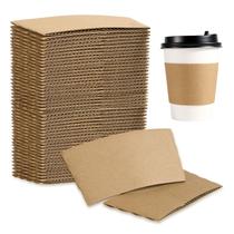 Copo descartável Coffee Sleeves Vplus para 300 a 700 ml, pacote com 200