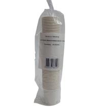 Copo Descartável de Papel 110ML Pacote com 50 Unidades Biodegradável Branco Copo Descartável de Papel 110ML Pacote com 50 Unidades Biodegradável Branco
