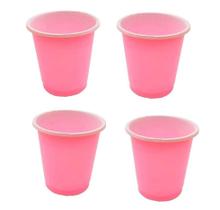 Copo Descartável De Tequila Shot 30Ml Rosa 100 Un