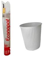 Copo Descartável Econopot 180ml - Caixa com 2500 Unidades (25x100) Copo Descartável Econopot 180ml - Caixa com 2500 Unidades (25x100)