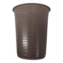 Copo Descartável Marrom de Festa - 200ml - 50 Unidades Copo Descartável Marrom de Festa - 200ml - 50 Unidades