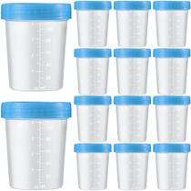 Copo descartável para amostras Geiserailie, 15 unidades, 120 mL com tampa Copo descartável para amostras Geiserailie, 15 unidades, 120 mL com tampa
