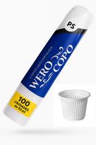 Copo Descartável Para Café 50ml branco 100 Un. Verocopo Copo Descartável Para Café 50ml branco 100 Un. Verocopo