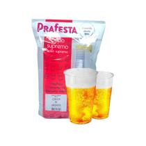 Copo Descartável Plastic 150ml Prafesta Luxo Resistente 150u