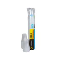 Copo Descartável PP 200ml Transparente Copobras Com 100 Unidades