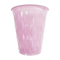 Copo Descartável Rosa Diamante 180ml - 40 Unidades - Forfest Copo Descartável Rosa Diamante 180ml - 40 Unidades - Forfest