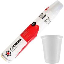 copo descartavel transparente 200 ml copaza c/100