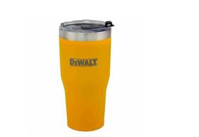 Copo Dewalt Amarelo 900ml em Aço Inoxidável 18/8 - Revestimento em Pó Copo Dewalt Amarelo 900ml em Aço Inoxidável 18/8 - Revestimento em Pó