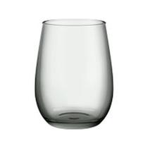 Copo Dia a dia em vidro 400ml A10,5cm fumê -Dynasty