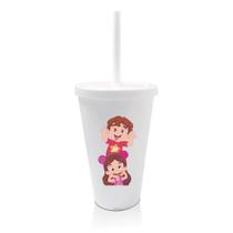 Copo Dia Das Crianças 550Ml Jp E Maria Clara Copo Dia Das Crianças 550Ml Jp E Maria Clara