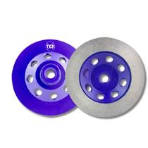 Copo Diamantado De Desbaste Continuo Azul 100MM Pro Grão 120 Copo Diamantado De Desbaste Continuo Azul 100MM Pro Grão 120