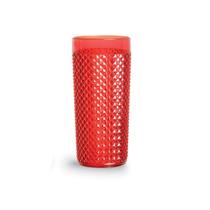 Copo Diamante Crystal 500 ml Vermelho