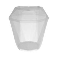 Copo Diamantinho com Tampa 150ml - Plastilânia 10un