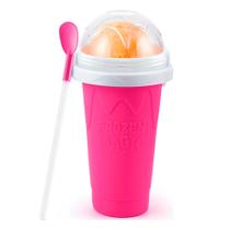 Copo Divertido Raspadinha Frozen Magic Rosa 100ml BR2195 - Multikids