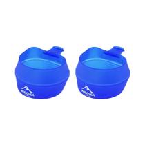 Copo Dobrável Portátil De 250ml Com Alça Para Camping, Tigela De Bolso Para Atividades Ao Ar Livre,