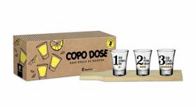 Copo Dose 3 unidades Copo Dose 3 unidades