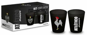 Copo Dose c/ 2 unidades Times Futebol 55 ML Matte sortidos Cor:Atletico