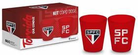 Copo Dose c/ 2 unidades Times Futebol 55 ML Matte sortidos Cor:Botafogo
