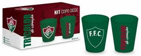 Copo Dose c/ 2 unidades Times Futebol 55 ML Matte sortidos Cor:Fluminense