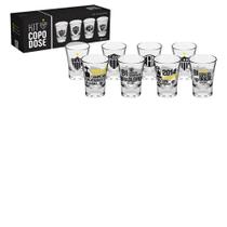 Copo dose c/ 4un - atlético