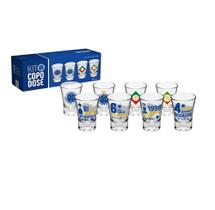 Copo dose c/ 4un - cruzeiro