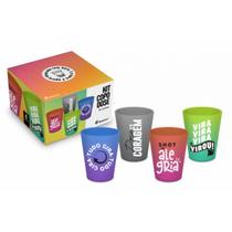 Copo dose c/4un fosco frases - shot da alegria Copo dose c/4un fosco frases - shot da alegria